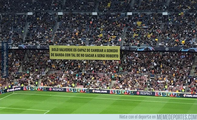 1087510 - Que razón tenía esa pancarta en el Camp Nou