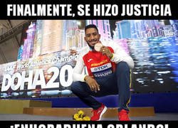 Enlace a Merecidísimo bronce para Orlando Ortega