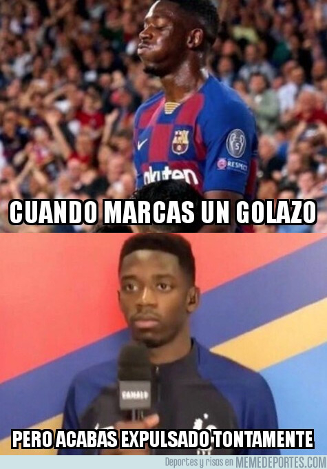 1087804 - Dembélé dio una de cal y otra de arena