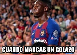 Enlace a Dembélé dio una de cal y otra de arena