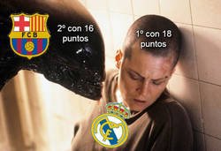 Enlace a No es por asustarte Real Madrid, pero ya tienes al Barça ahí a tu ladito muy cerca...