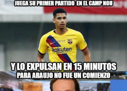 Enlace a No fue el debut soñado para Araujo