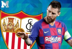 Enlace a Los Sevillanos practicaron todas las tácticas en los tiros libres de Messi. Aun así, no funcionó.