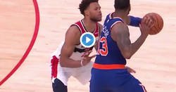 Enlace a Esta acción de Marcus Morris con Justin Anderson le costó la expulsión al de los Knicks