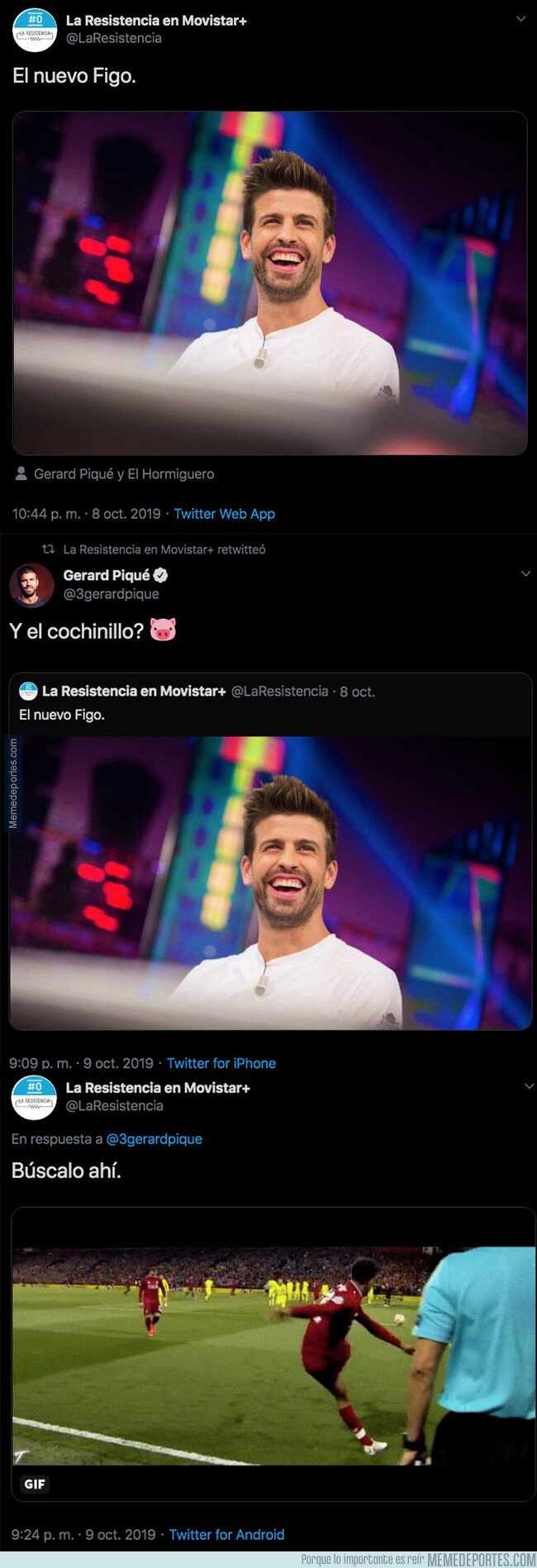 1088103 - El hachazo descomunal que le ha dado el programa 'La Resistencia' después de que Piqué haya visitado 'El Hormiguero'