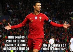 Enlace a Cristiano Ronaldo, no es un Dios pero sí el mejor jugador de los humanos