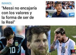 Enlace a Messi está llorando ahora mismo en su casa 