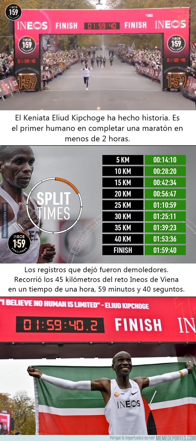 1088320 - 1:59:40. La histórica hazaña de Eliud Kipchoge