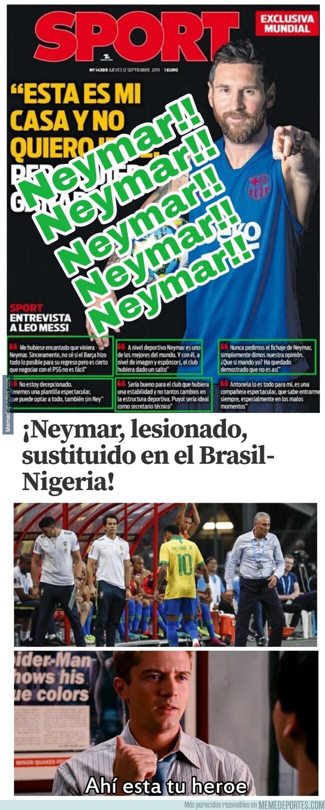 1088397 - Tanto jodían con Neymar, soltar más de 150 millones por un tío camino a los 30