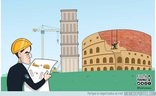 1088416 - Mancini reconstruye Italia y la devuelve a un gran torneo, por @footytoonz