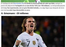 Enlace a Los 10 jugadores que más se han devaluado en este 2019