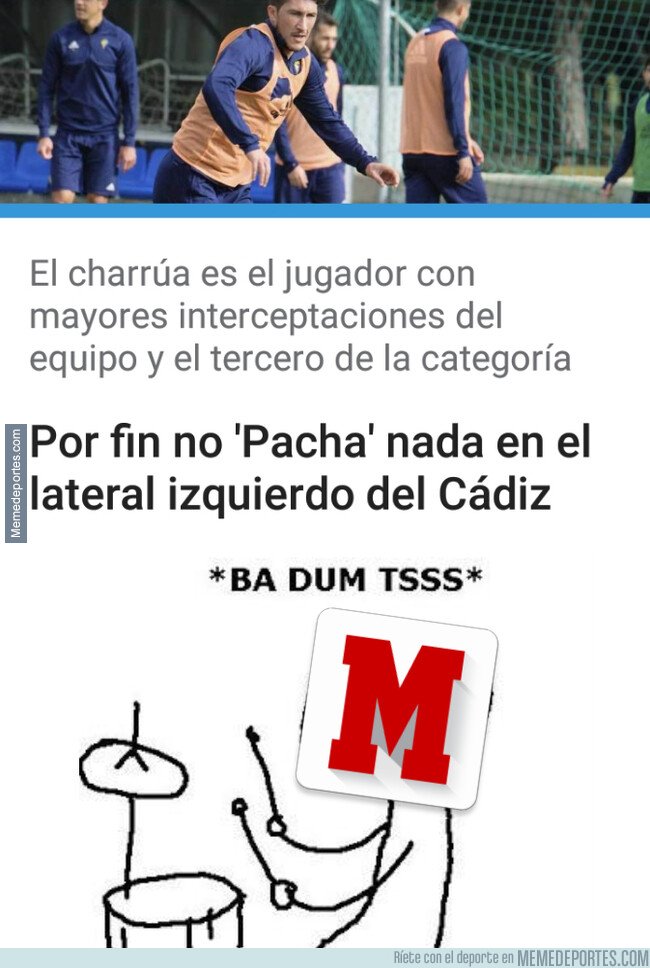 1088494 - Si hay un jugador que se apoda Pacha, MARCA tiene la mitad del trabajo hecho