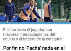 Enlace a Si hay un jugador que se apoda Pacha, MARCA tiene la mitad del trabajo hecho