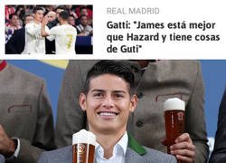 Enlace a En lo que James se parece a Guti