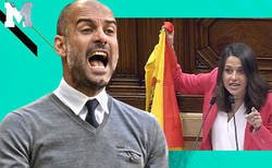 Enlace a Inés Arrimadas carga contra Pep Guardiola por su mensaje político con este duro tuit