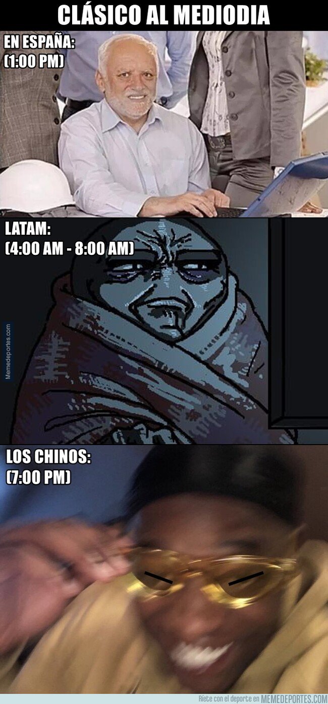 1088507 - Los horarios del Clásico