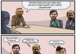 Enlace a Falta poco para que nadie lo dude, Messi el mejor