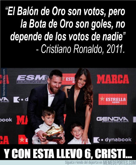 1088587 - Vaya si Cristiano tenía razón sobre la Bota de Oro