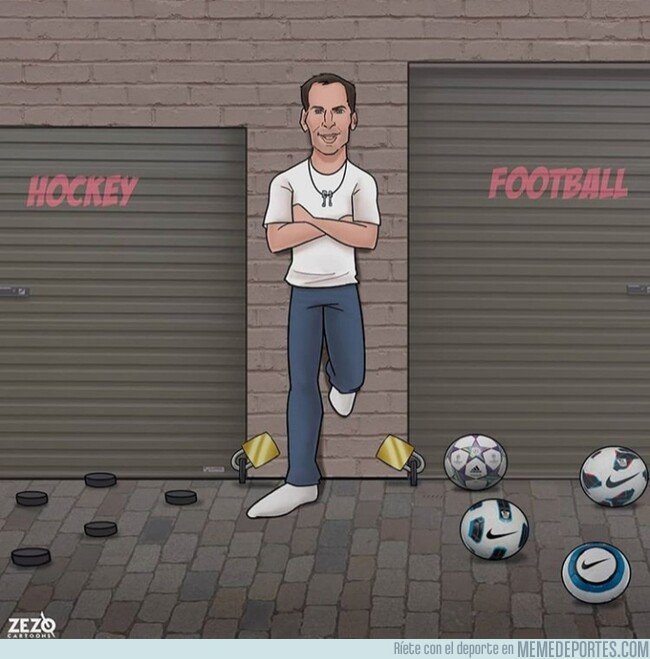 1088590 - Petr Cech, experto en bloquear todo tipo de porterías, por @zezocartoons