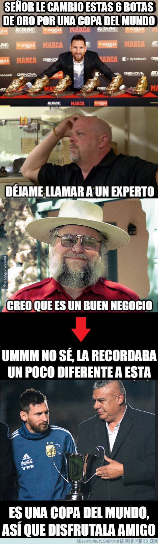 1088609 - Messi cambia sus botas de oro por algo que quiere más