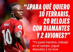 Enlace a Sadio Mané gran futbolista, mejor ser humano