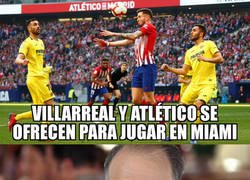Enlace a Atlético y Villarreal le hacen un favor a Tebas