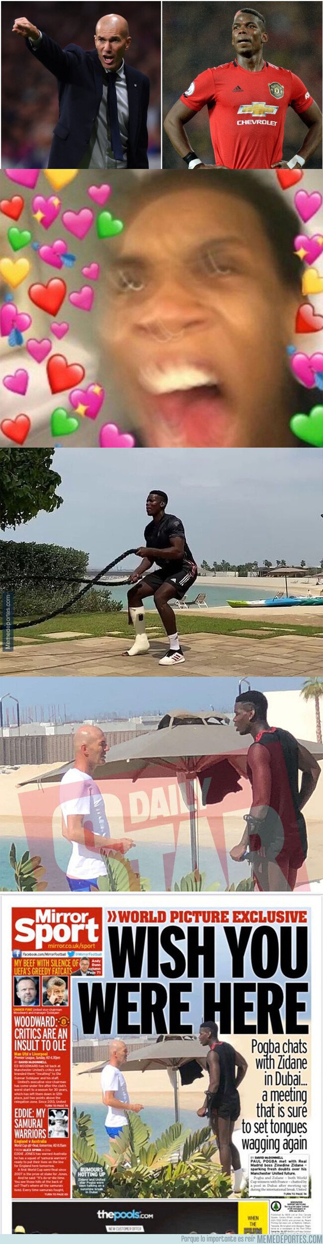 1088699 - Se filtra una foto de Zidane con un jugador que está ilusionando al madridismo por completo por lo que podrían haber hablado