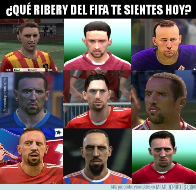 1088723 - ¿Qué Ribéry del FIFA te sientes hoy?