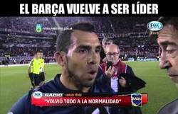 Enlace a El Barça vuelve donde ha solido estar durante los últimos años