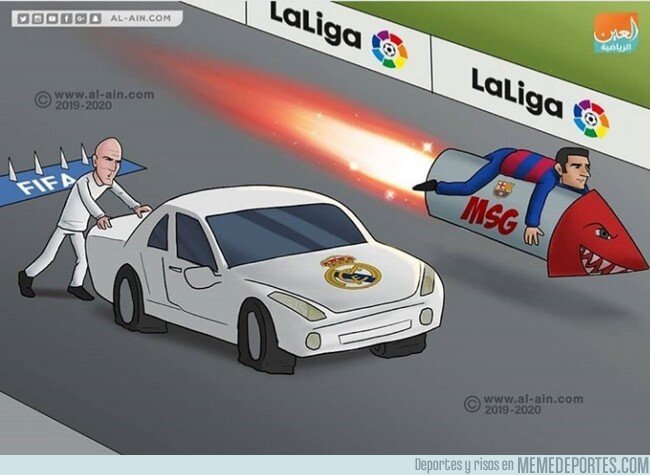 1088867 - El Barça se pone en cabeza, por @zezocartoons