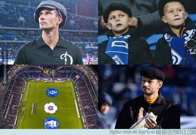 1088944 - Así homenajeó El Dinamo Moscú a Lev Yashin, que cumpliría 90 años esta semana