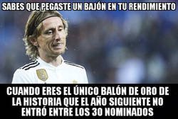 Enlace a Modric hace historia... para mal