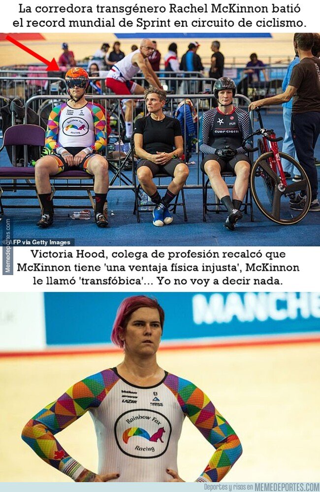 1089093 - Una corredora trans-género inglesa batió un récord mundial en ciclismo de circuito