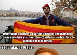 Enlace a Jimmy Jump está en Praga. Atentos.