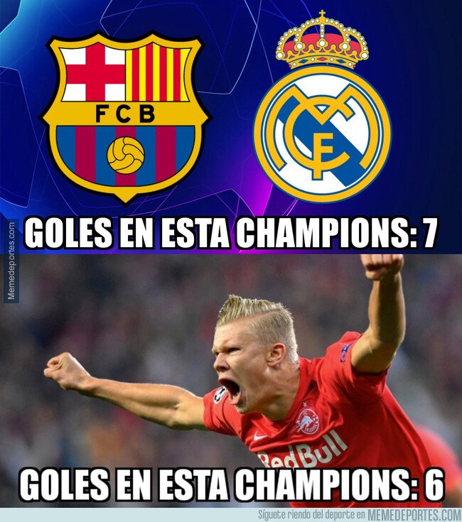 1089185 - ¡Como ha empezado el joven Håland en esta Champions!