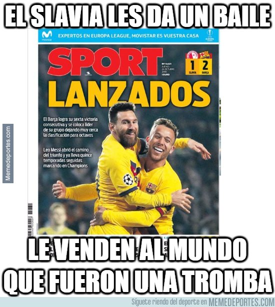 1089207 - Sport disfraza el triunfo del Barcelona