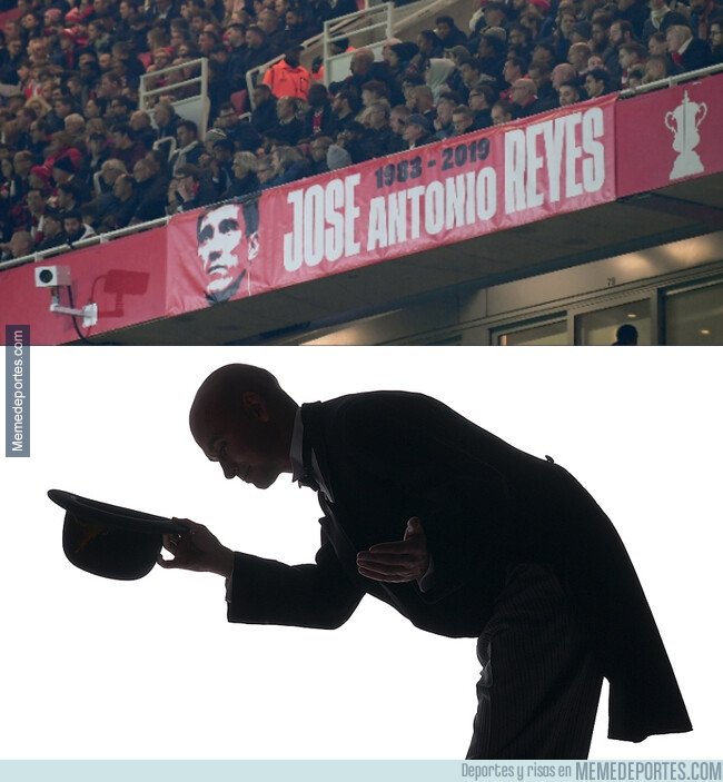 1089261 - El Arsenal recordó la figura de José Antonio Reyes en su último partido de Europa League