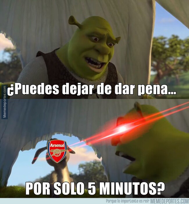 1089434 - No se que clase de masoquismo hace que una persona se haga fan del arsenal voluntariamente.