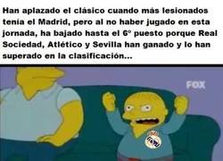Enlace a No todo iba a ser positivo para el Madrid el ser aplazado el Clásico...