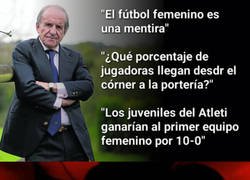 Enlace a Las lamentables declaraciones del periodista José María García sobre el fútbol femenino