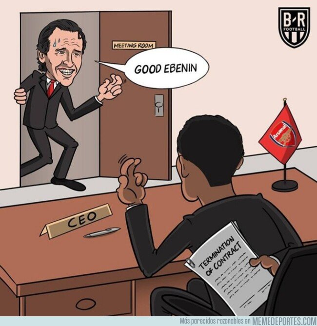 1089444 - Emery va a tener un 'bad ebenin', por @brfootball