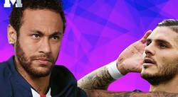 Enlace a Icardi trolea a Neymar tras vestirse con este llamativo abrigo antes del partido contra el Marsella