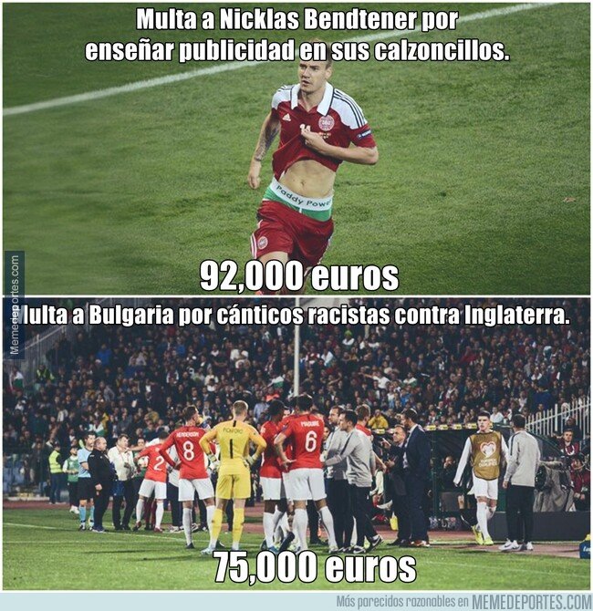 1089591 - La UEFA poniendo multas es como Vinicius disparando al arco