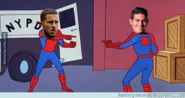 1089627 - James al igual que Hazard se ausenta de un partido con el Real Madrid al tener un hijo