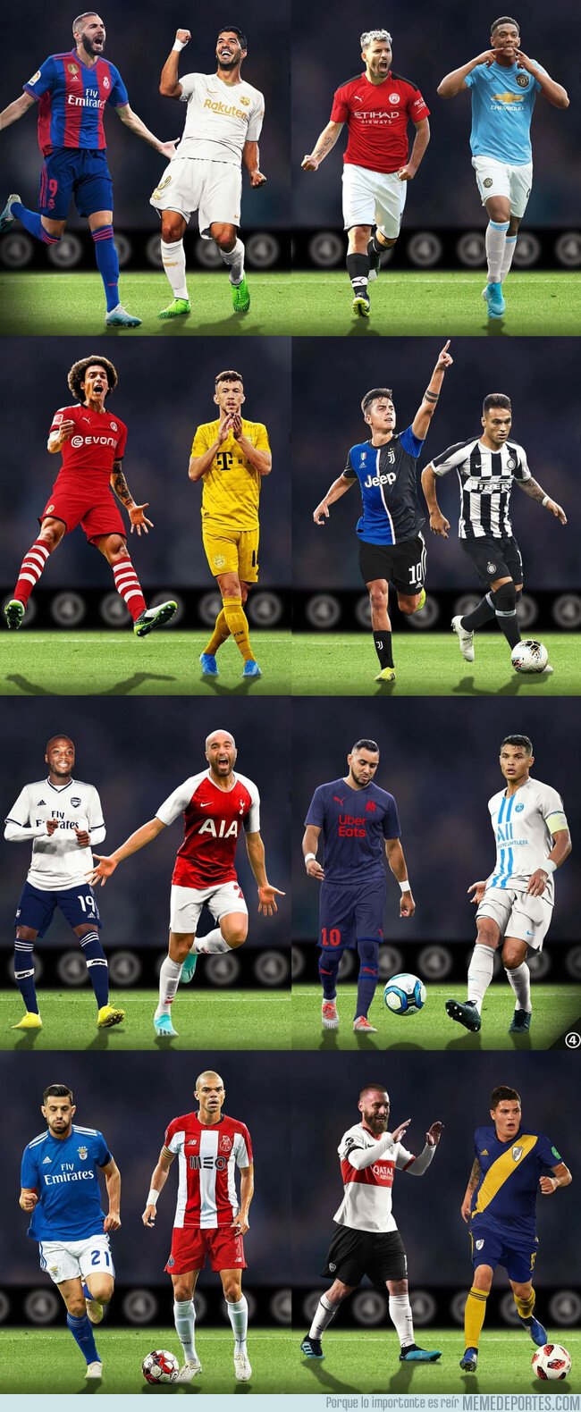 1089641 - Si los equipos intercambiasen colores con sus eternos rivales, por @433
