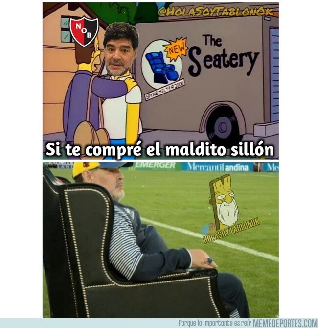 1089662 - El sillón de Maradona
