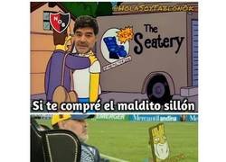 Enlace a El sillón de Maradona