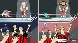 Enlace a Las alegrías del Milan han cambiado, por @footytoonz