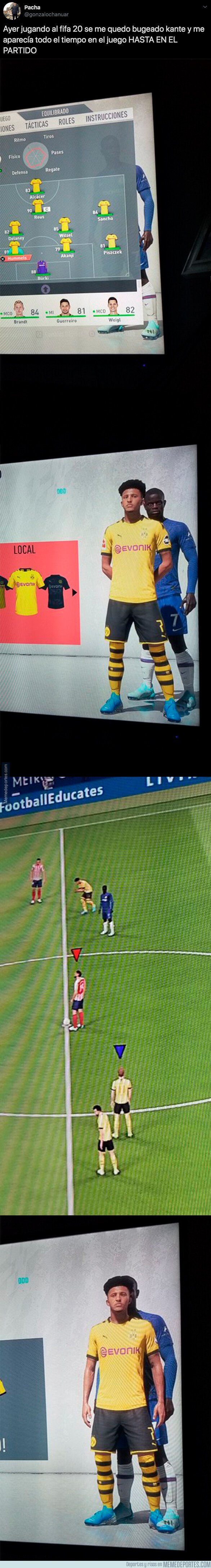 1089868 - El bug del FIFA 20 con Kanté como protagonista con el que se está riendo todo el mundo