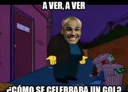 Enlace a Cuando Sandro marca un gol 2 años y medio después